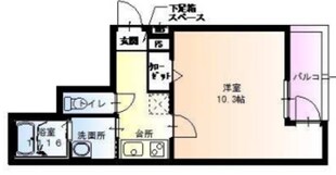 フジパレス遠里小野Ⅱ番館の物件間取画像